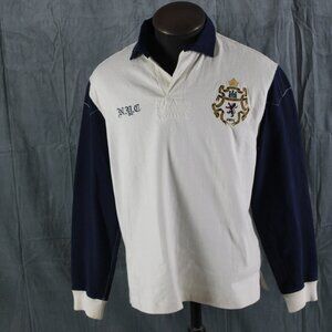 Vintage Polo Rugby Jersey - Polo NYC number 6 - Men's Medium ]
